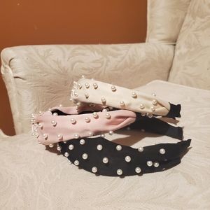 3 pack of Pearl headbands